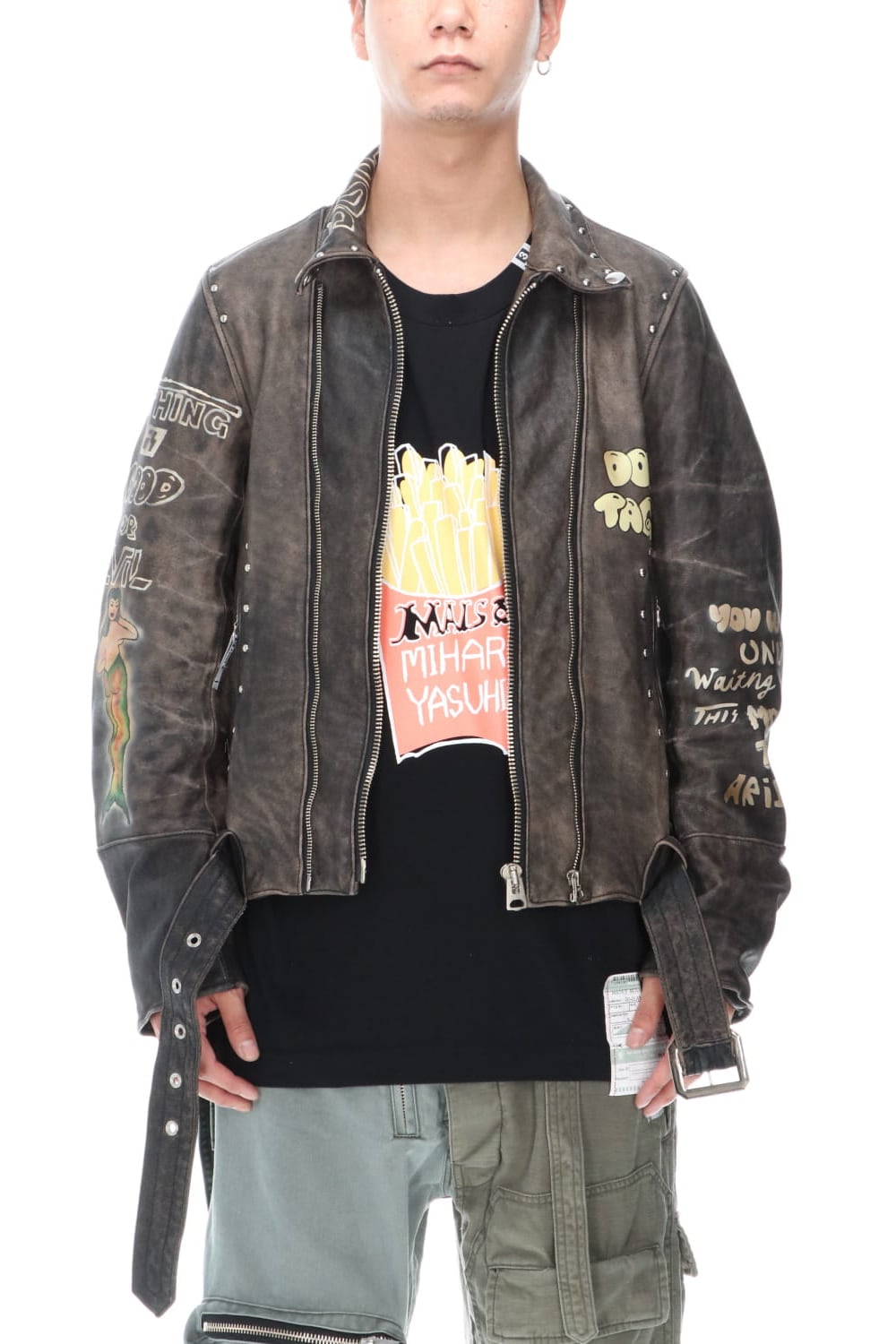 Front remove Docking painted riders