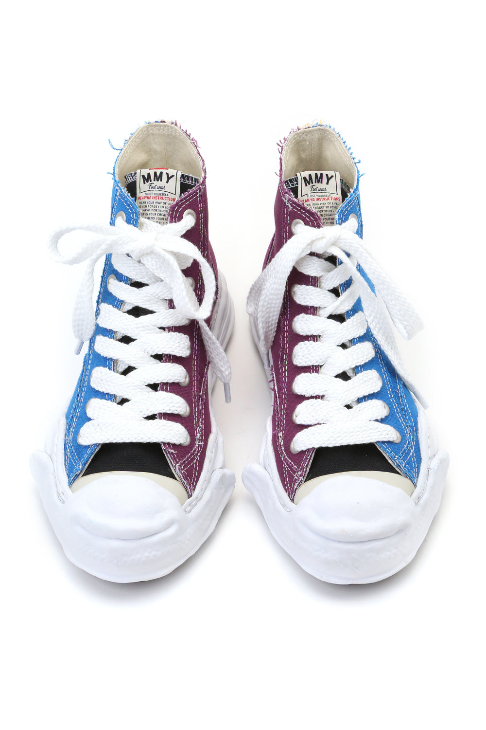 Original sole Toe cap sneaker HI canvas Blue/Purple