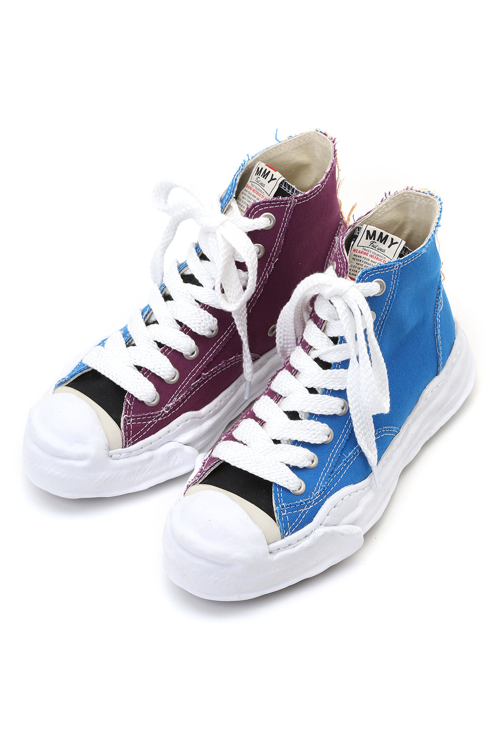 Original sole Toe cap sneaker HI canvas Blue/Purple
