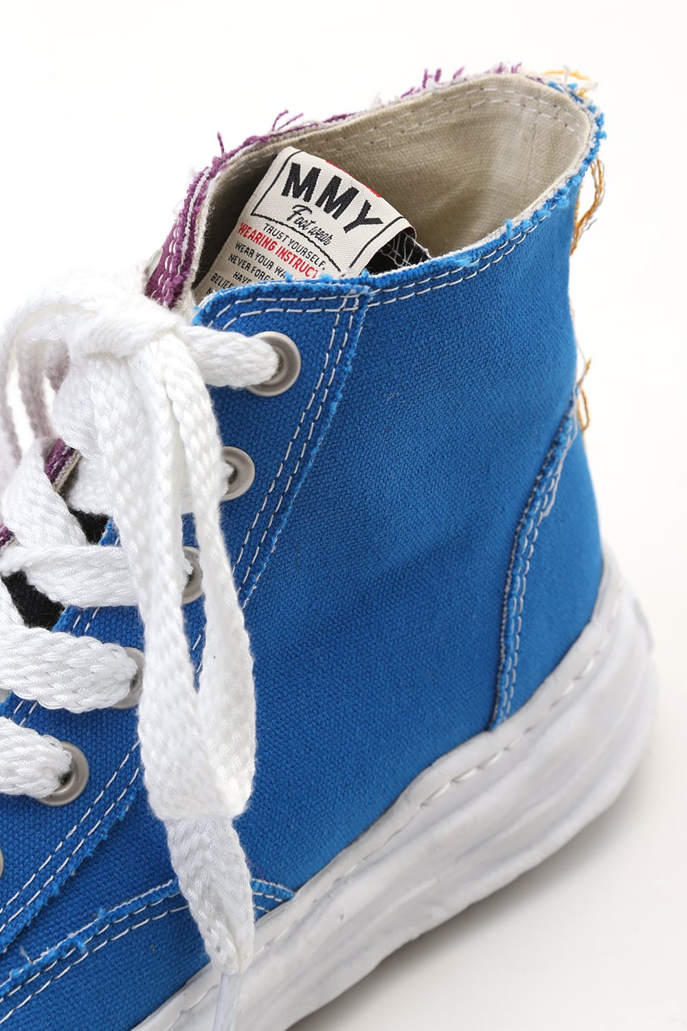 Original sole Toe cap sneaker HI canvas Blue/Purple