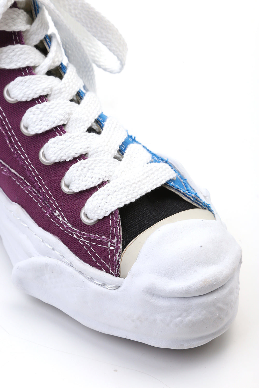 Original sole Toe cap sneaker HI canvas Blue/Purple