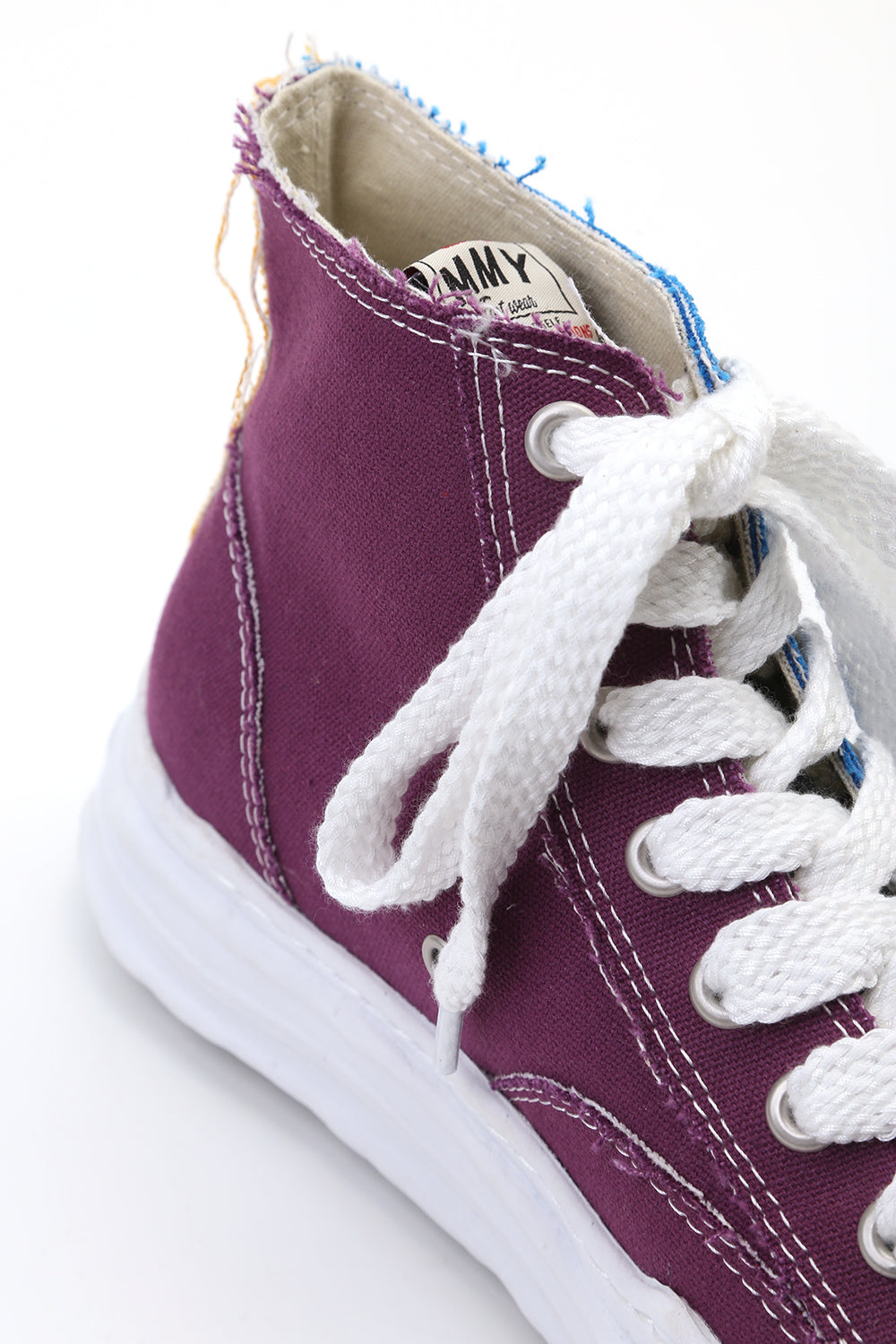 Original sole Toe cap sneaker HI canvas Blue/Purple