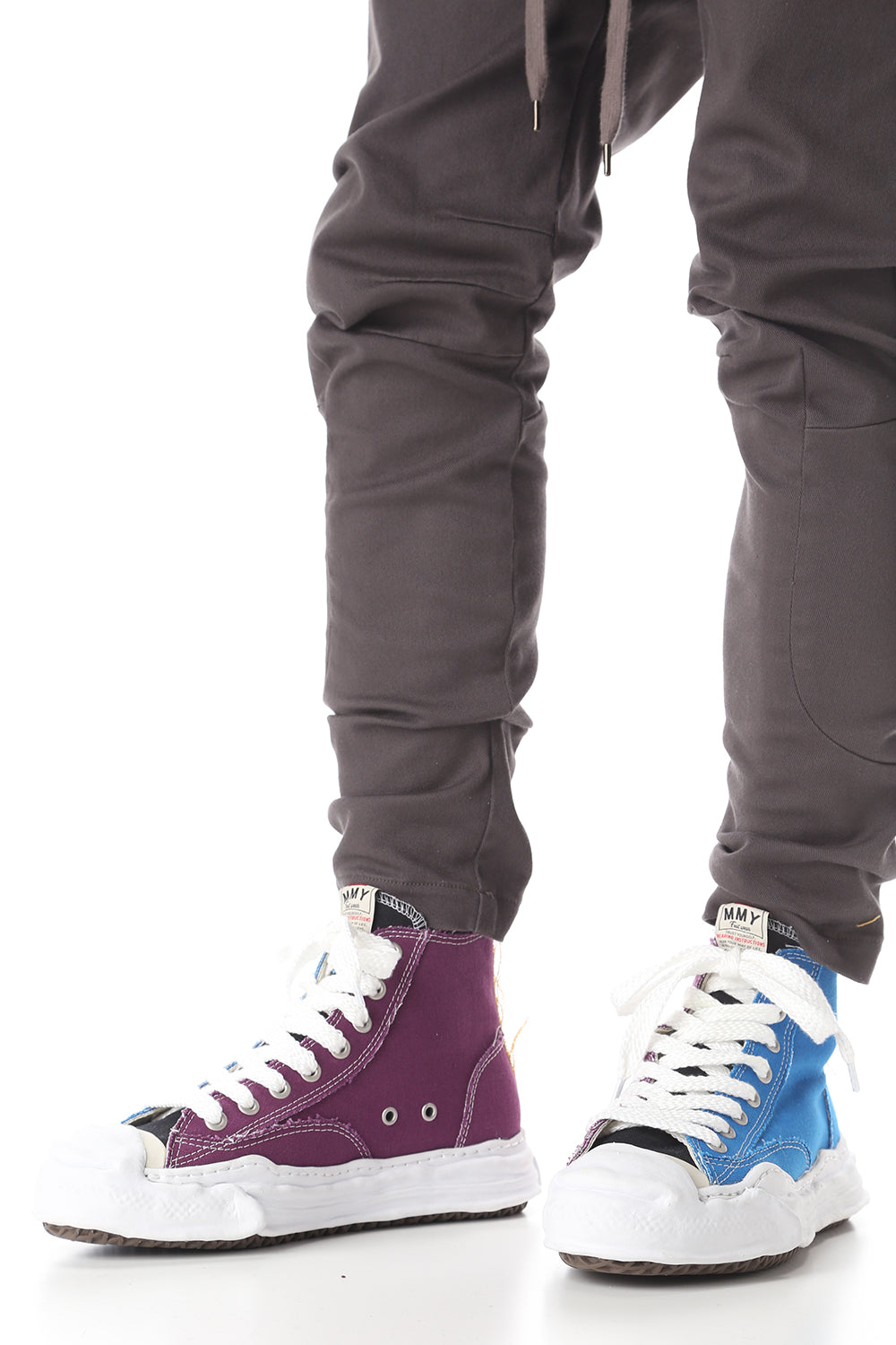 Original sole Toe cap sneaker HI canvas Blue/Purple