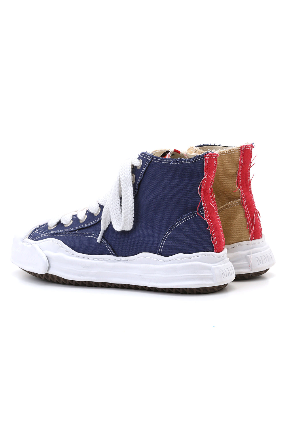Original sole Toe cap sneaker HI canvas Navy/Beige