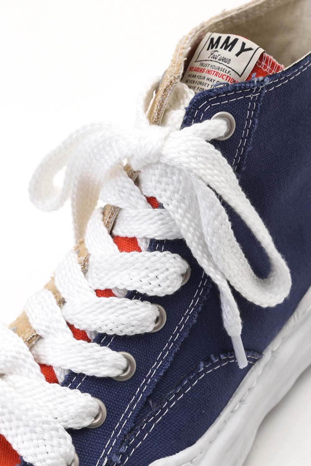 Original sole Toe cap sneaker HI canvas Navy/Beige