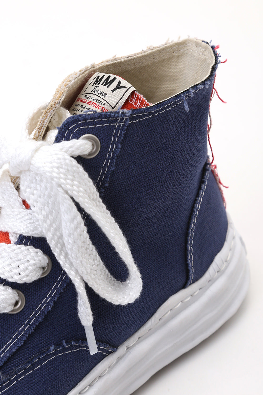 Original sole Toe cap sneaker HI canvas Navy/Beige