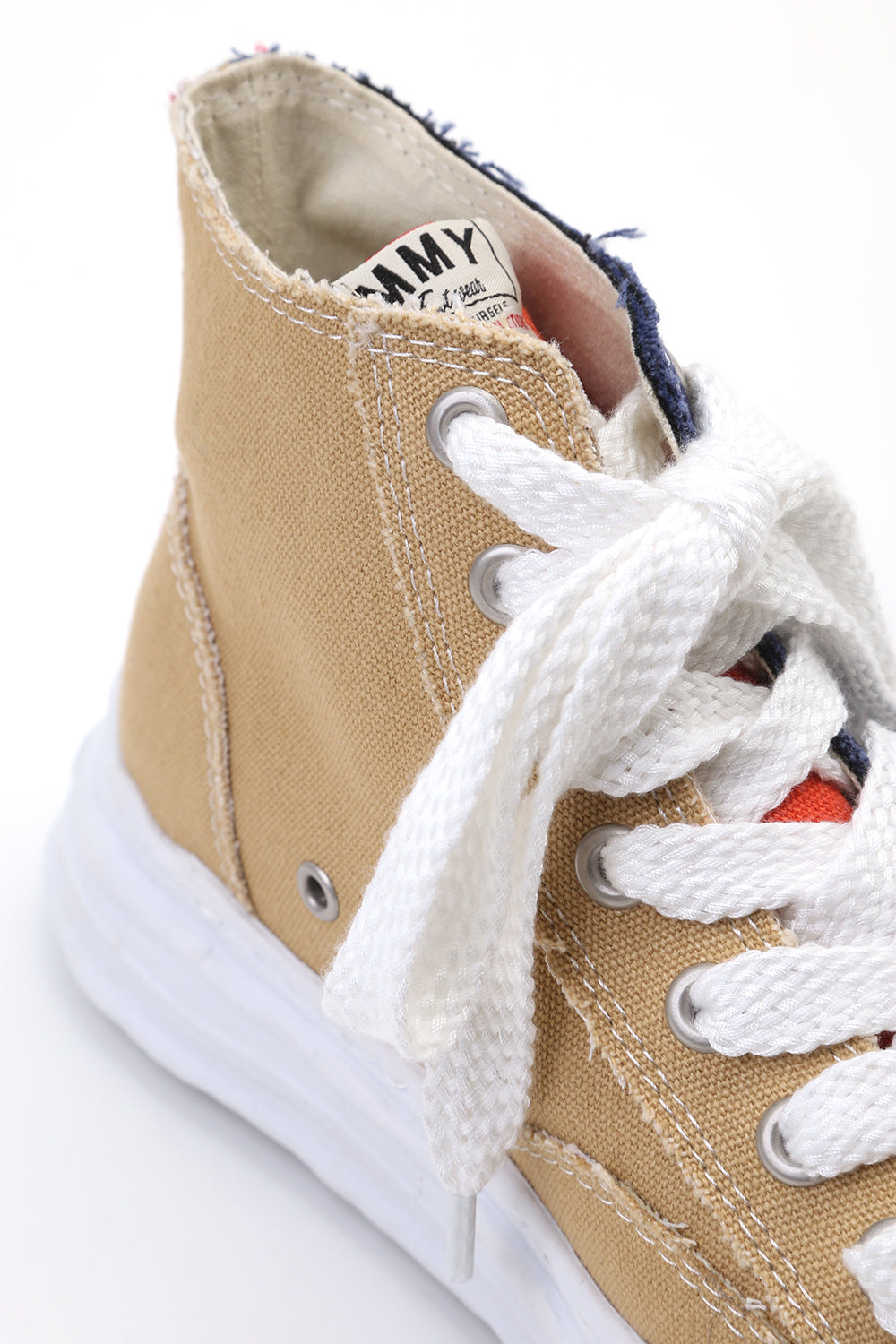 Original sole Toe cap sneaker HI canvas Navy/Beige