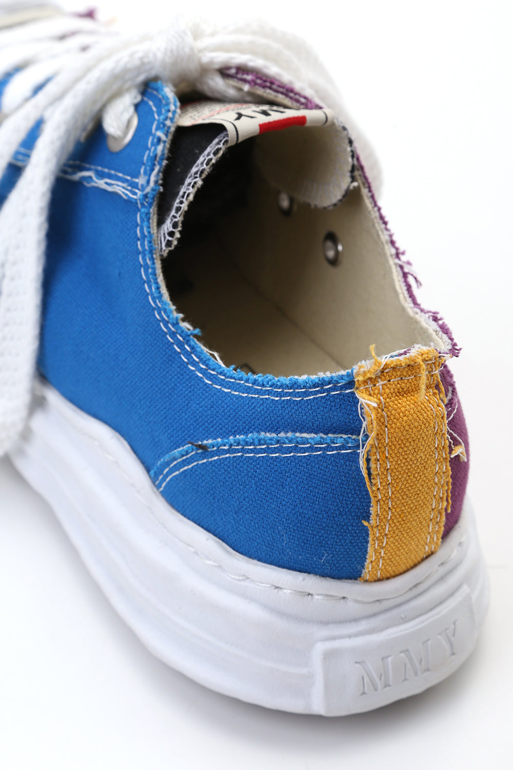 Original sole Toe cap sneaker LOW canvas Blue/Purple