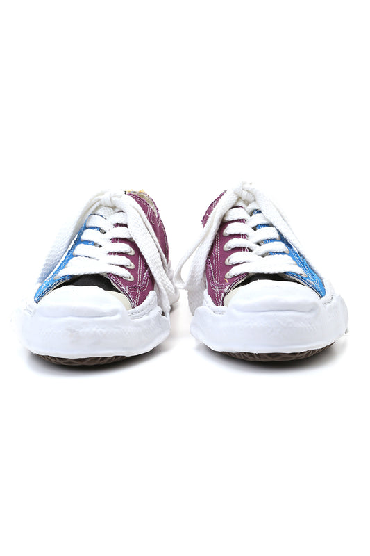 Original sole Toe cap sneaker LOW canvas Blue/Purple
