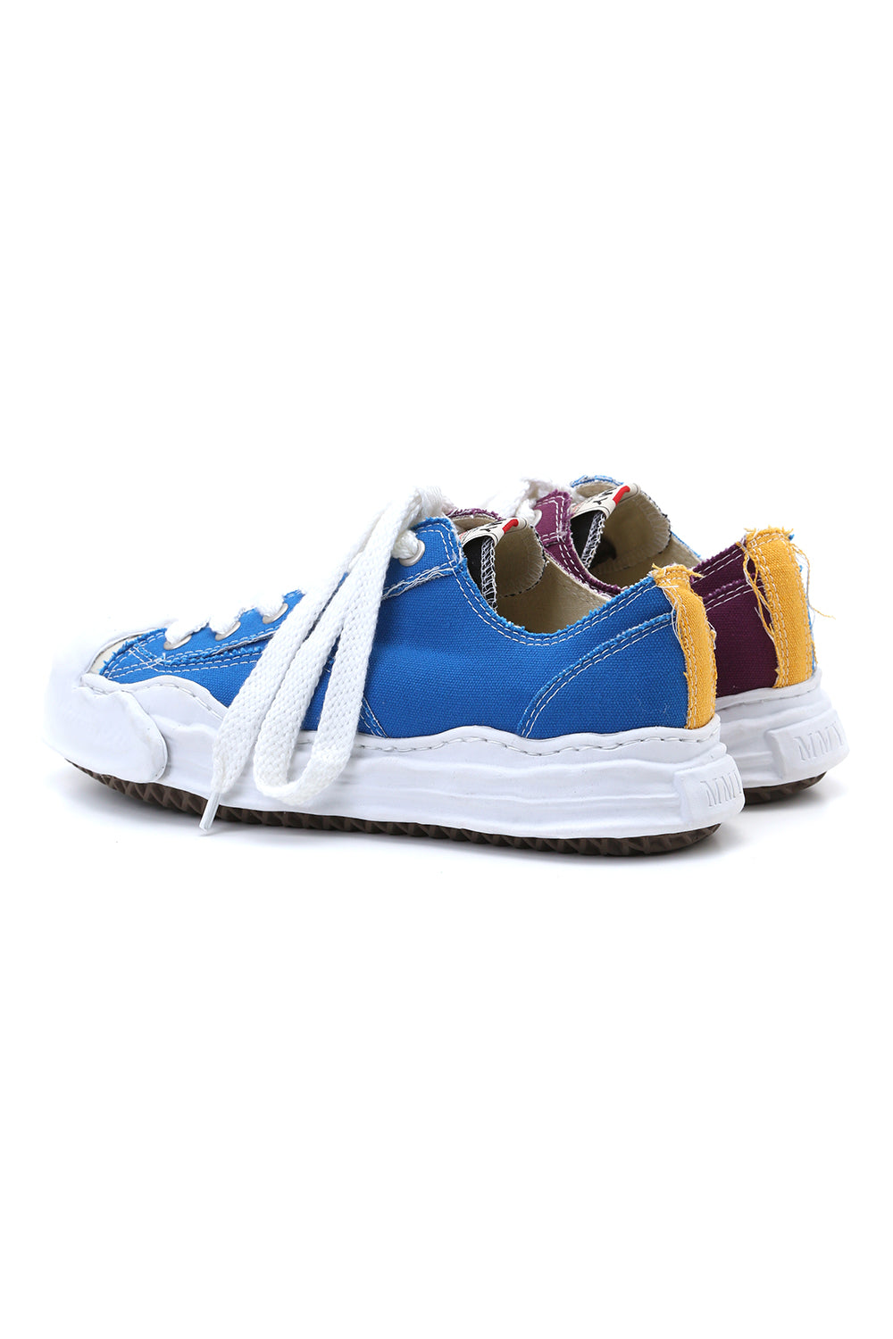 Original sole Toe cap sneaker LOW canvas Blue/Purple