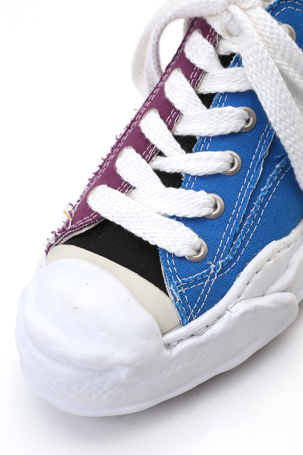 Original sole Toe cap sneaker LOW canvas Blue/Purple