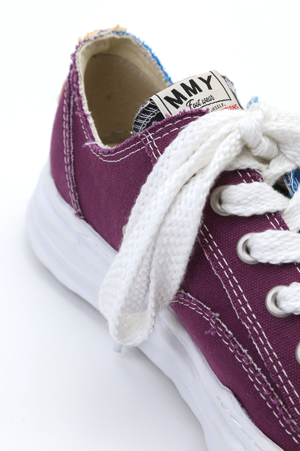 Original sole Toe cap sneaker LOW canvas Blue/Purple