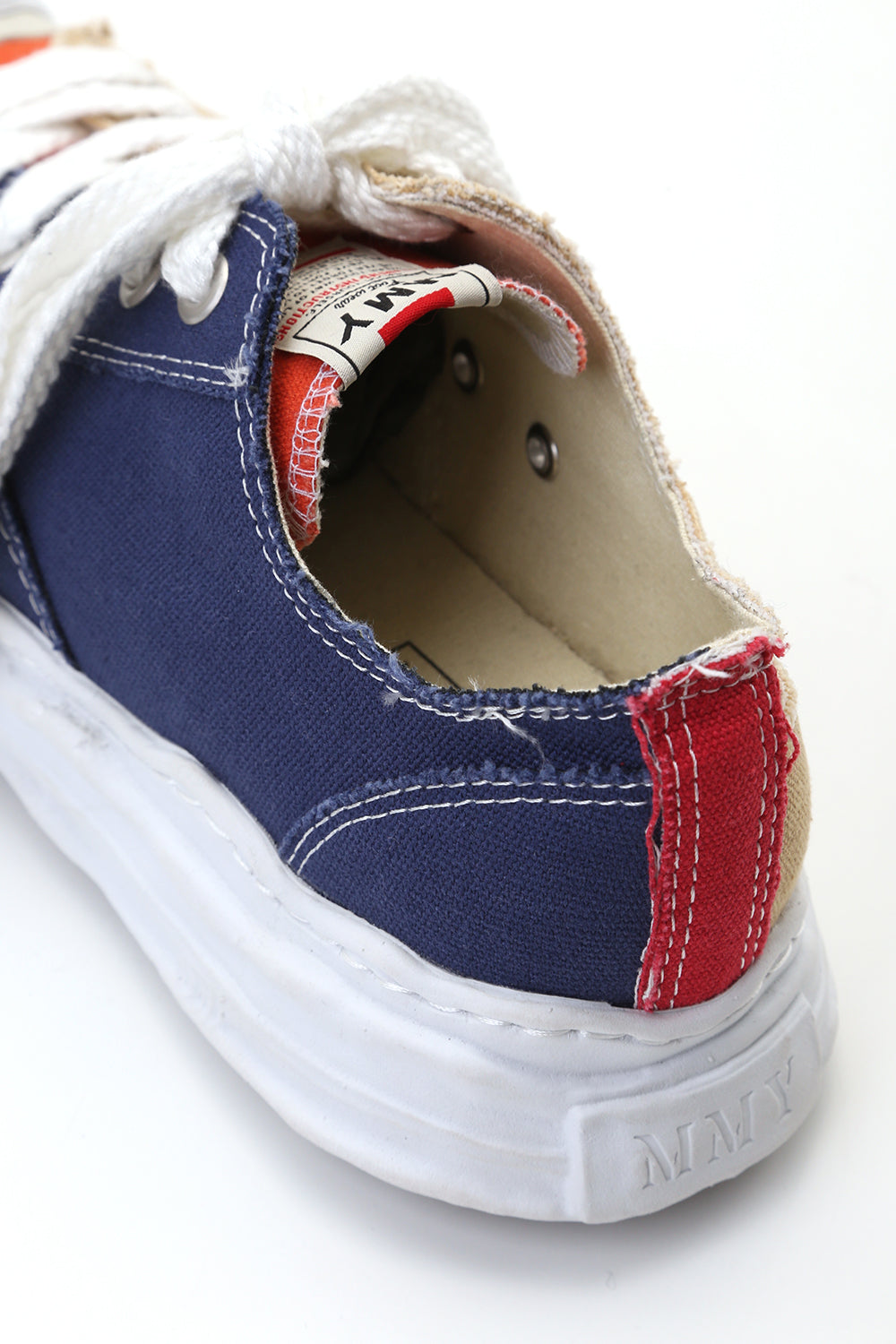 Original sole toe cap sneaker LOW canvas Navy/Beige Delivery April