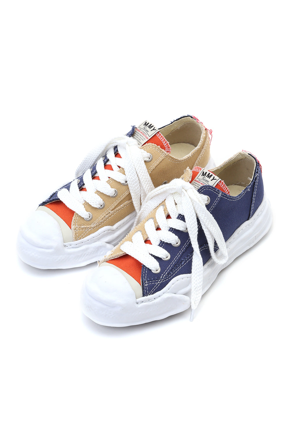 Original sole toe cap sneaker LOW canvas Navy/Beige Delivery August