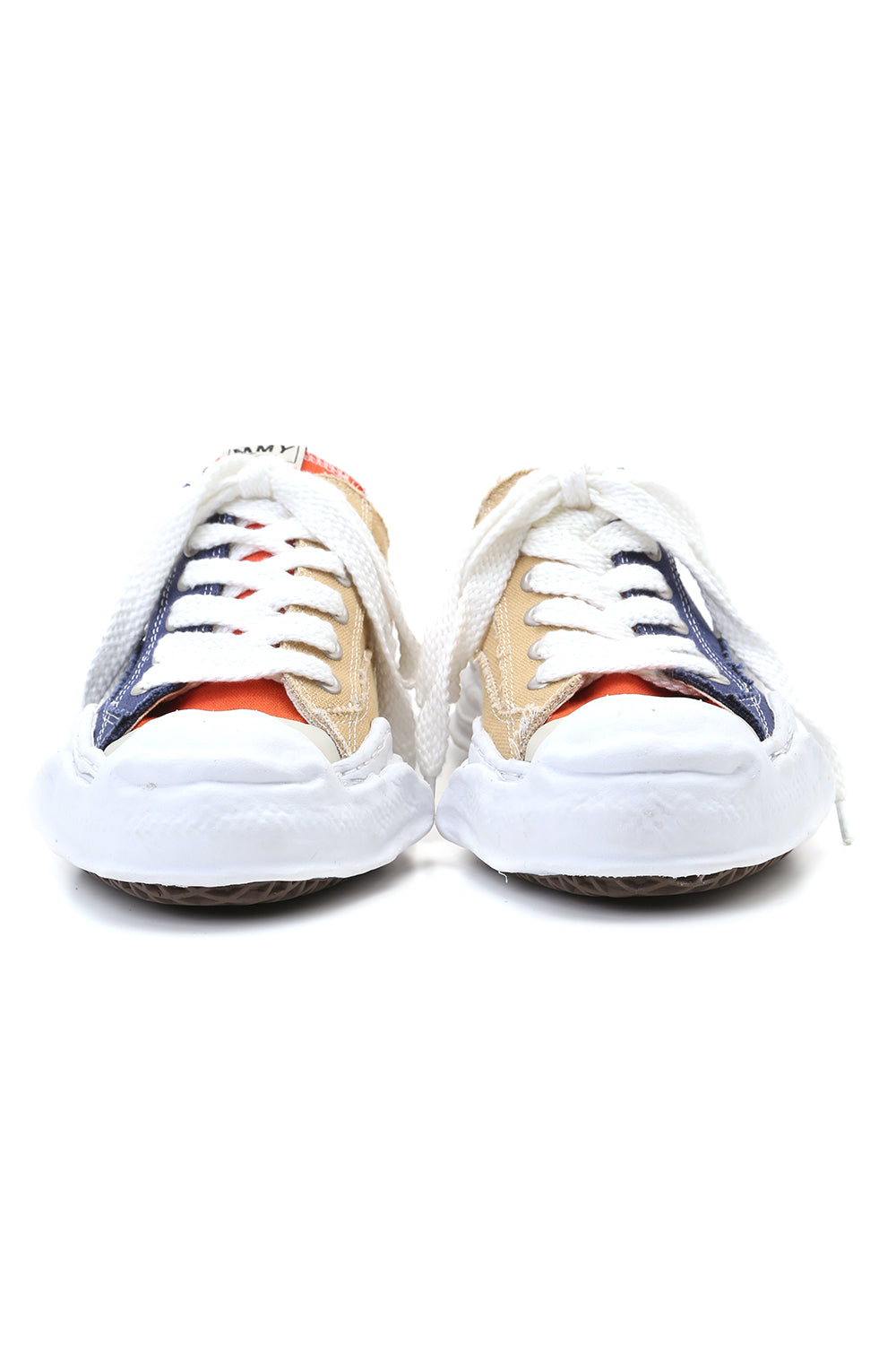Original sole toe cap sneaker LOW canvas Navy/Beige Delivery August