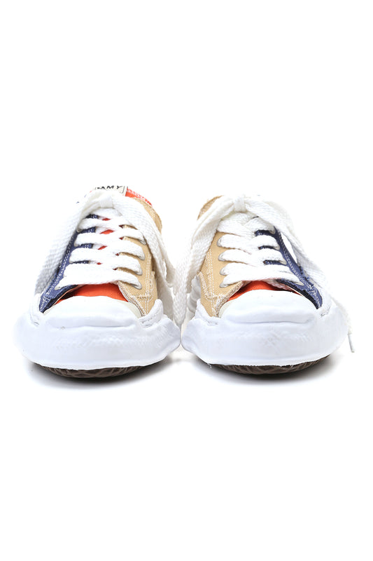 Original sole toe cap sneaker LOW canvas Navy/Beige Delivery April