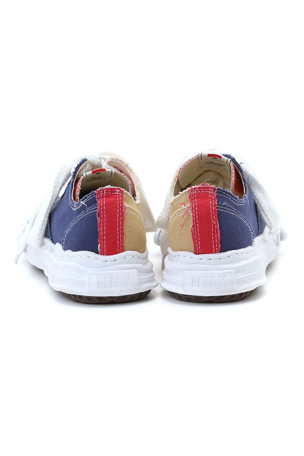 Original sole toe cap sneaker LOW canvas Navy/Beige Delivery April
