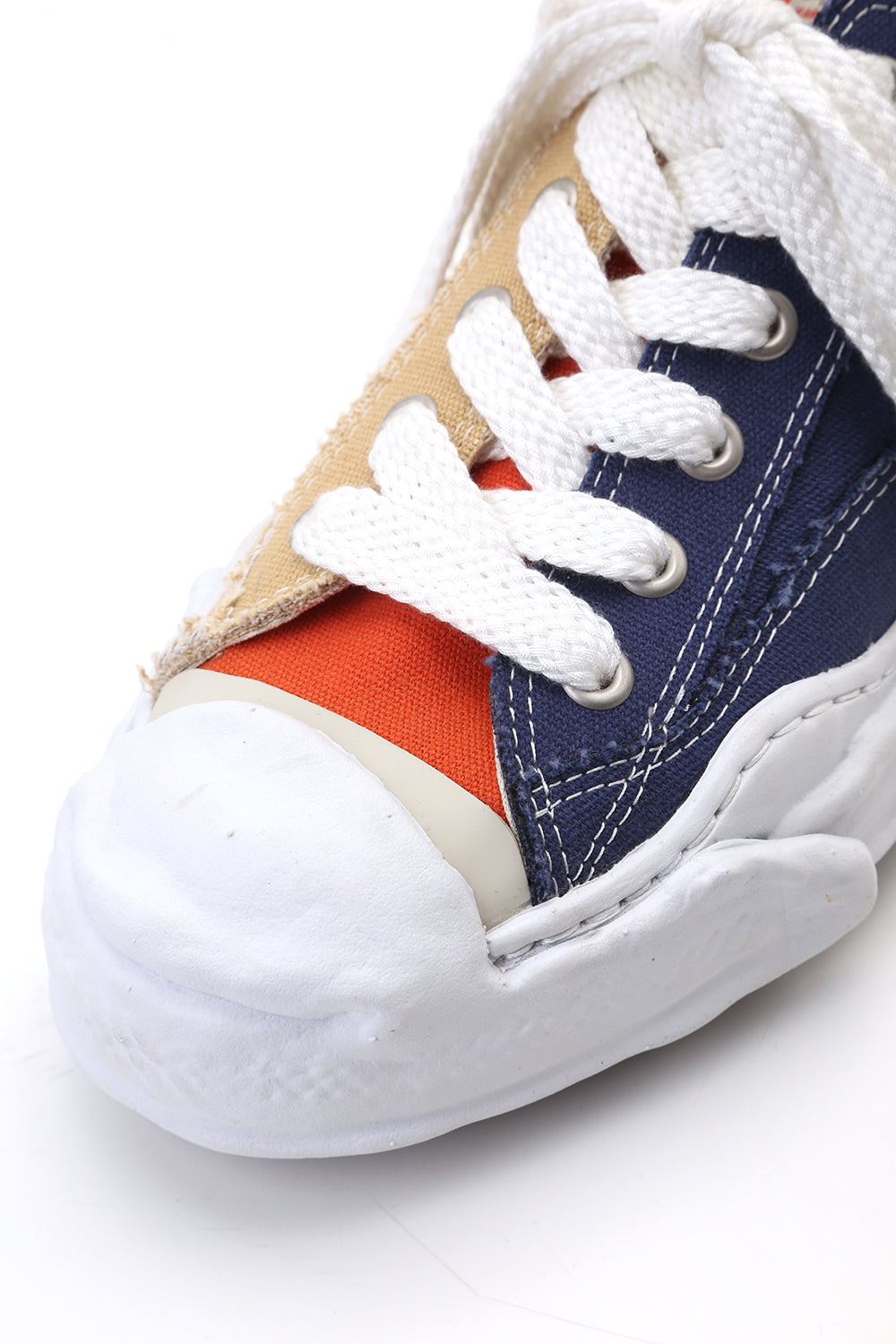 Original sole toe cap sneaker LOW canvas Navy/Beige Delivery August