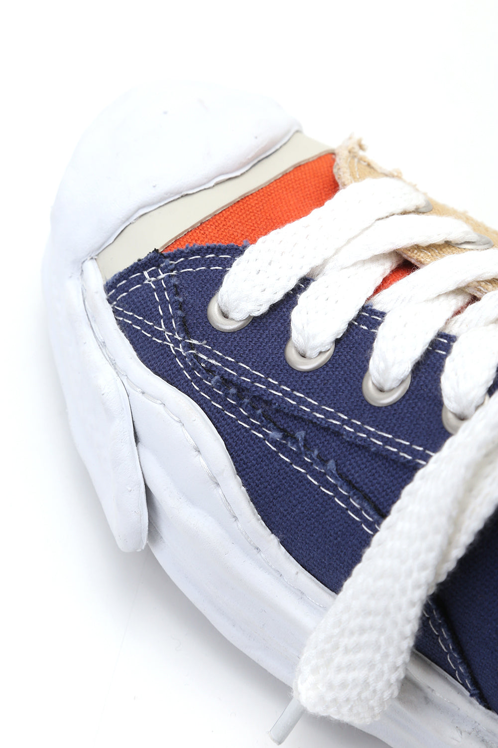 Original sole toe cap sneaker LOW canvas Navy/Beige Delivery August