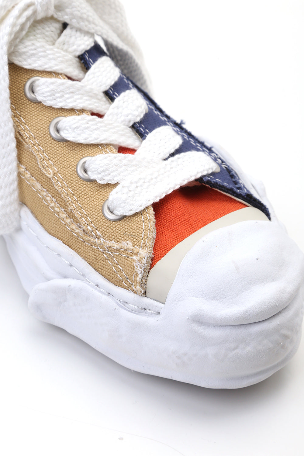 Original sole toe cap sneaker LOW canvas Navy/Beige Delivery August