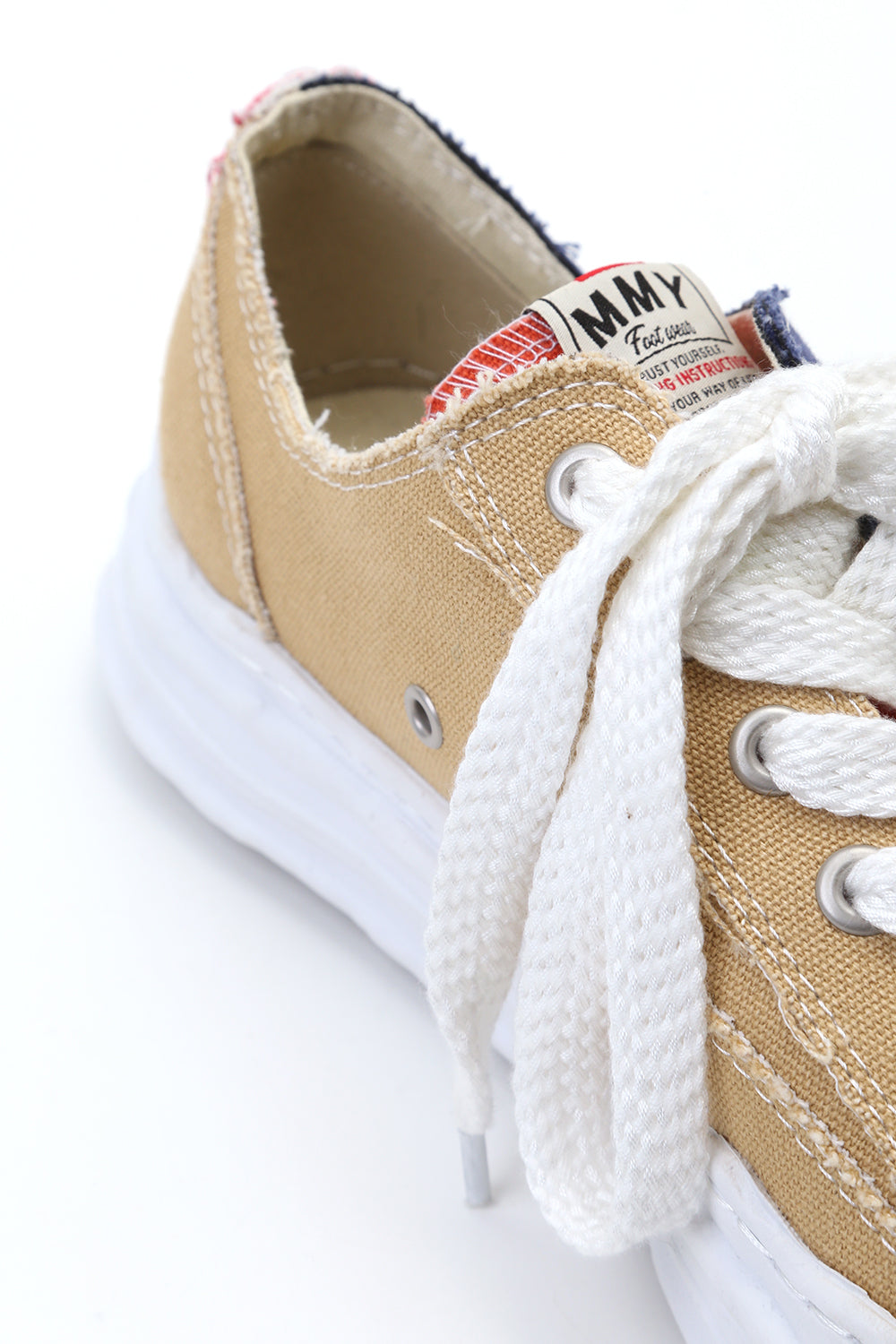 Original sole toe cap sneaker LOW canvas Navy/Beige Delivery August