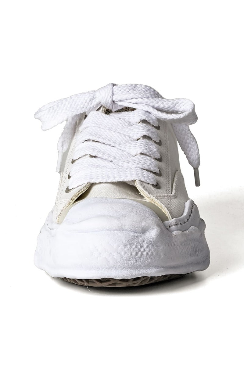 HANK Original sole Toe cap sneaker LOW canvas White