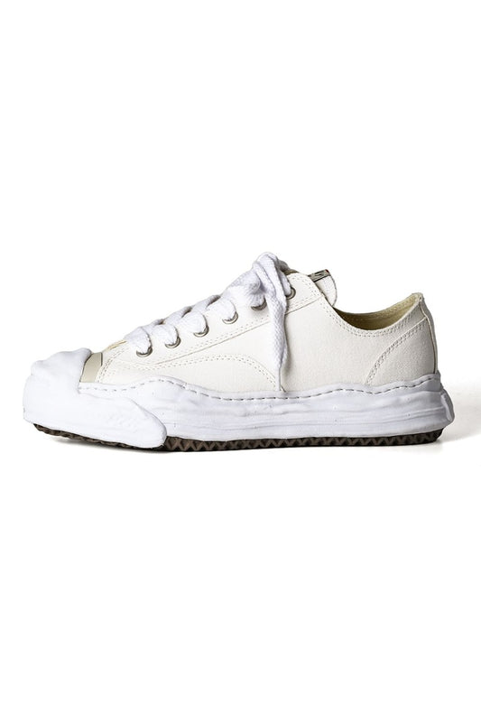 HANK Original sole Toe cap sneaker LOW canvas White