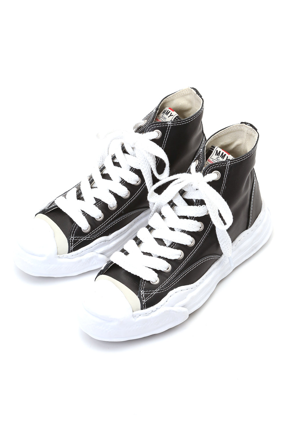Original sole Toe cap sneaker HI leather Black