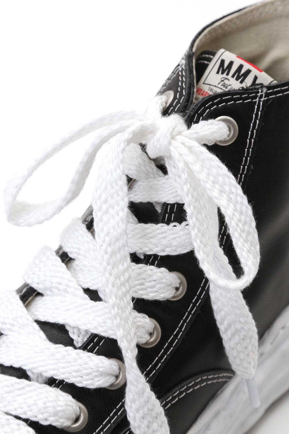 Original sole Toe cap sneaker HI leather Black
