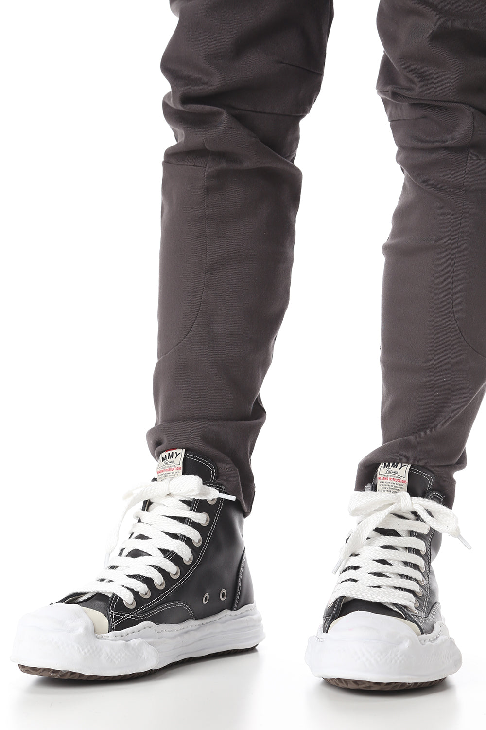 Original sole Toe cap sneaker HI leather Black