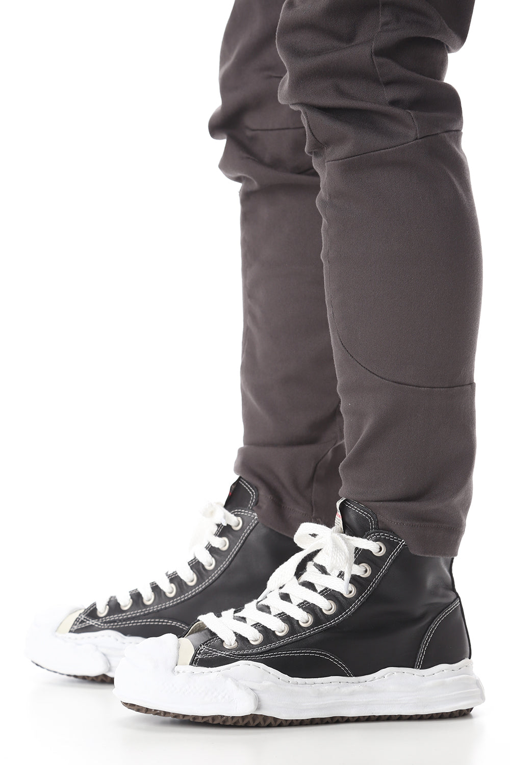 Original sole Toe cap sneaker HI leather Black