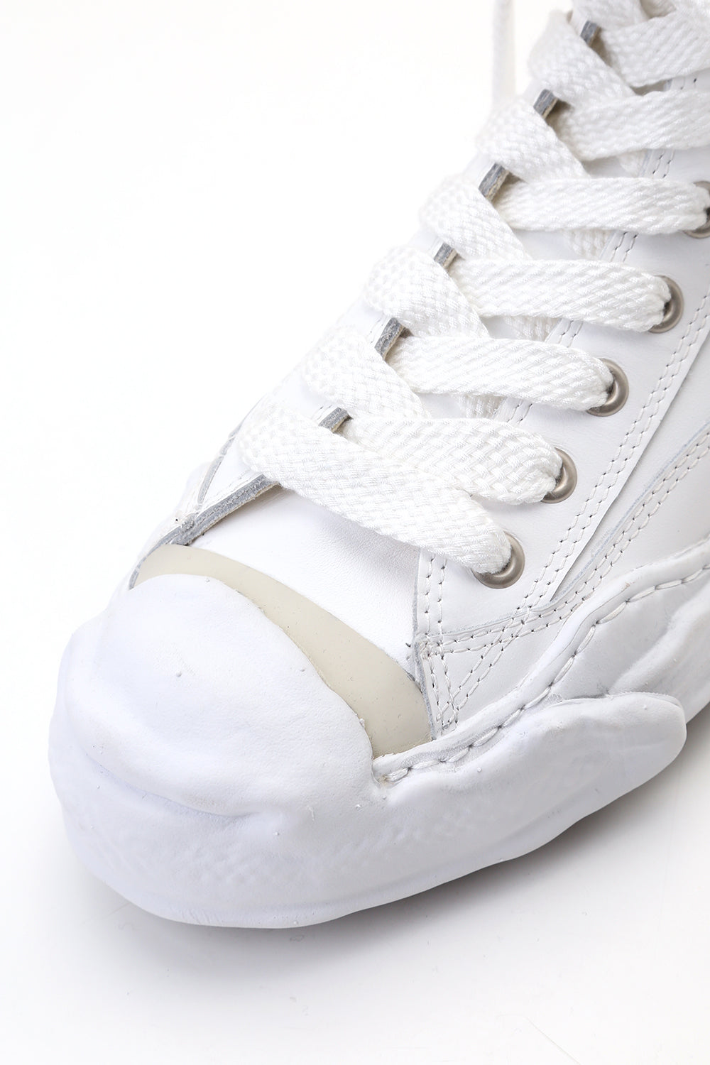 Original sole Toe cap sneaker HI leather White