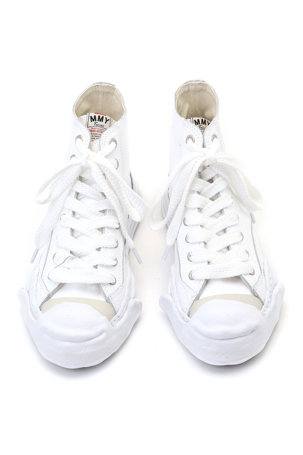 Original sole Toe cap sneaker HI leather White