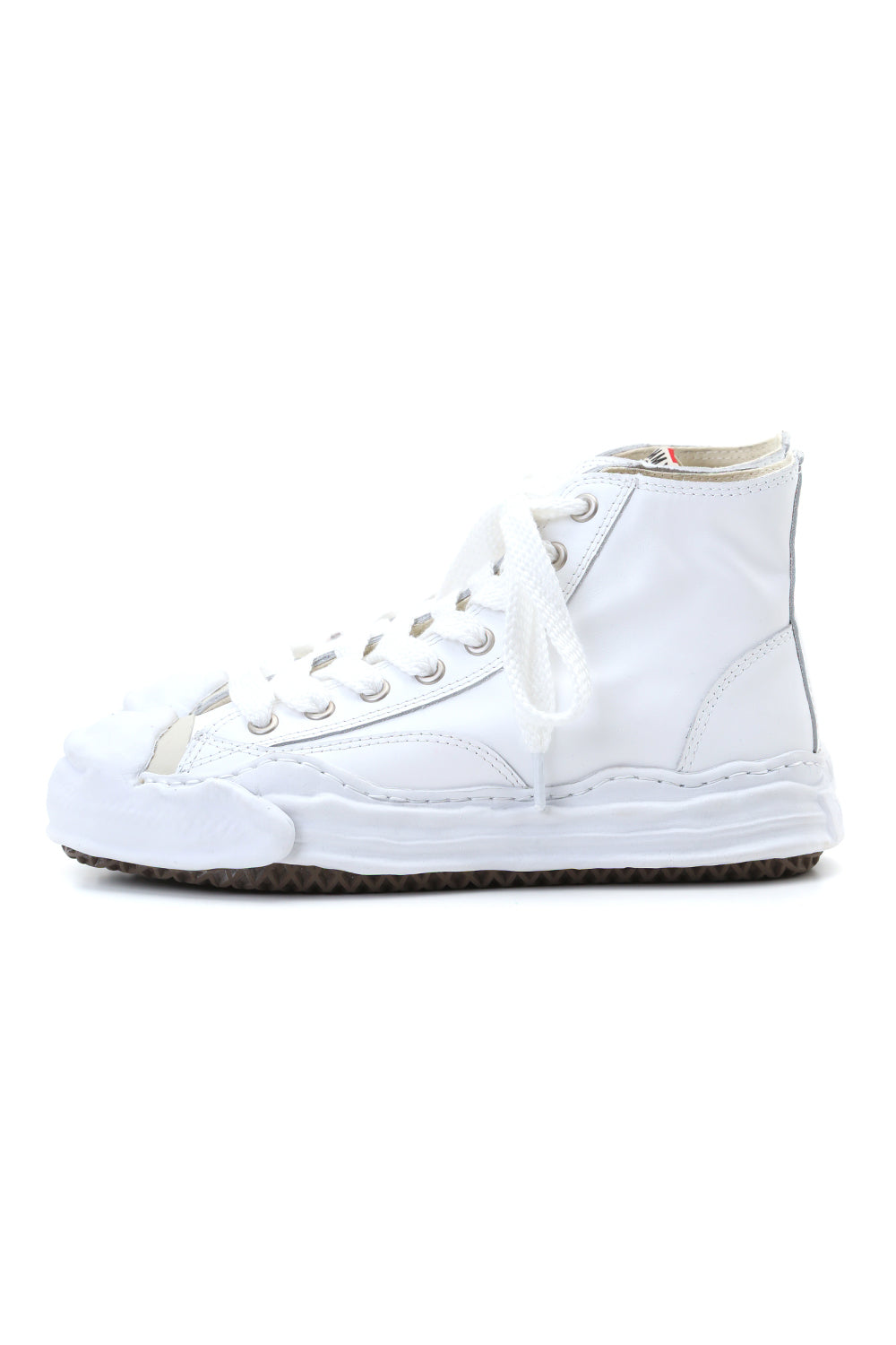Original sole Toe cap sneaker HI leather White
