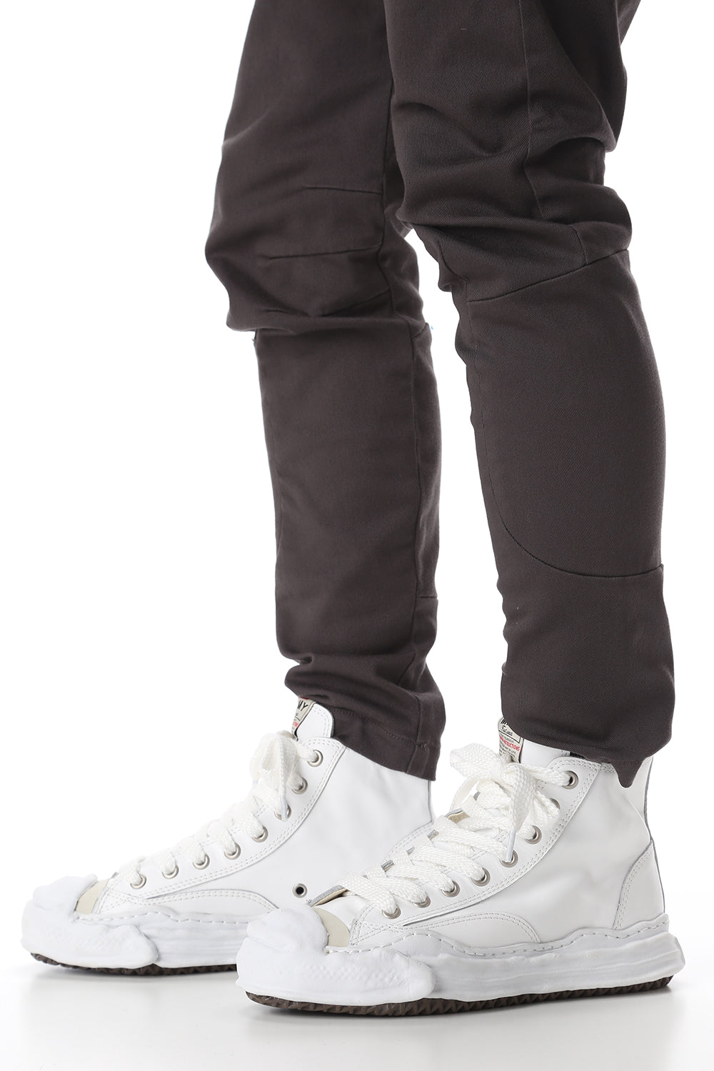 Original sole Toe cap sneaker HI leather White