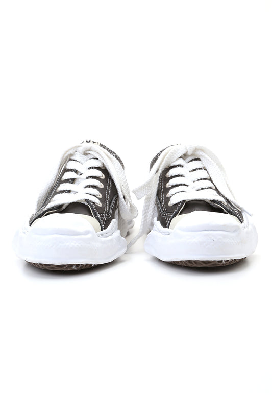 Original sole Toe cap sneaker LOW leather Black