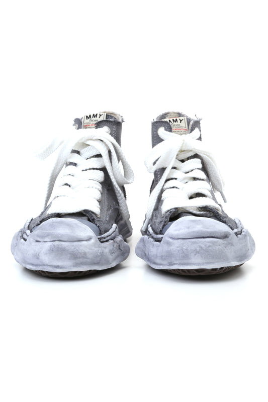 Original sole Toe cap sneaker HI over dyed Black