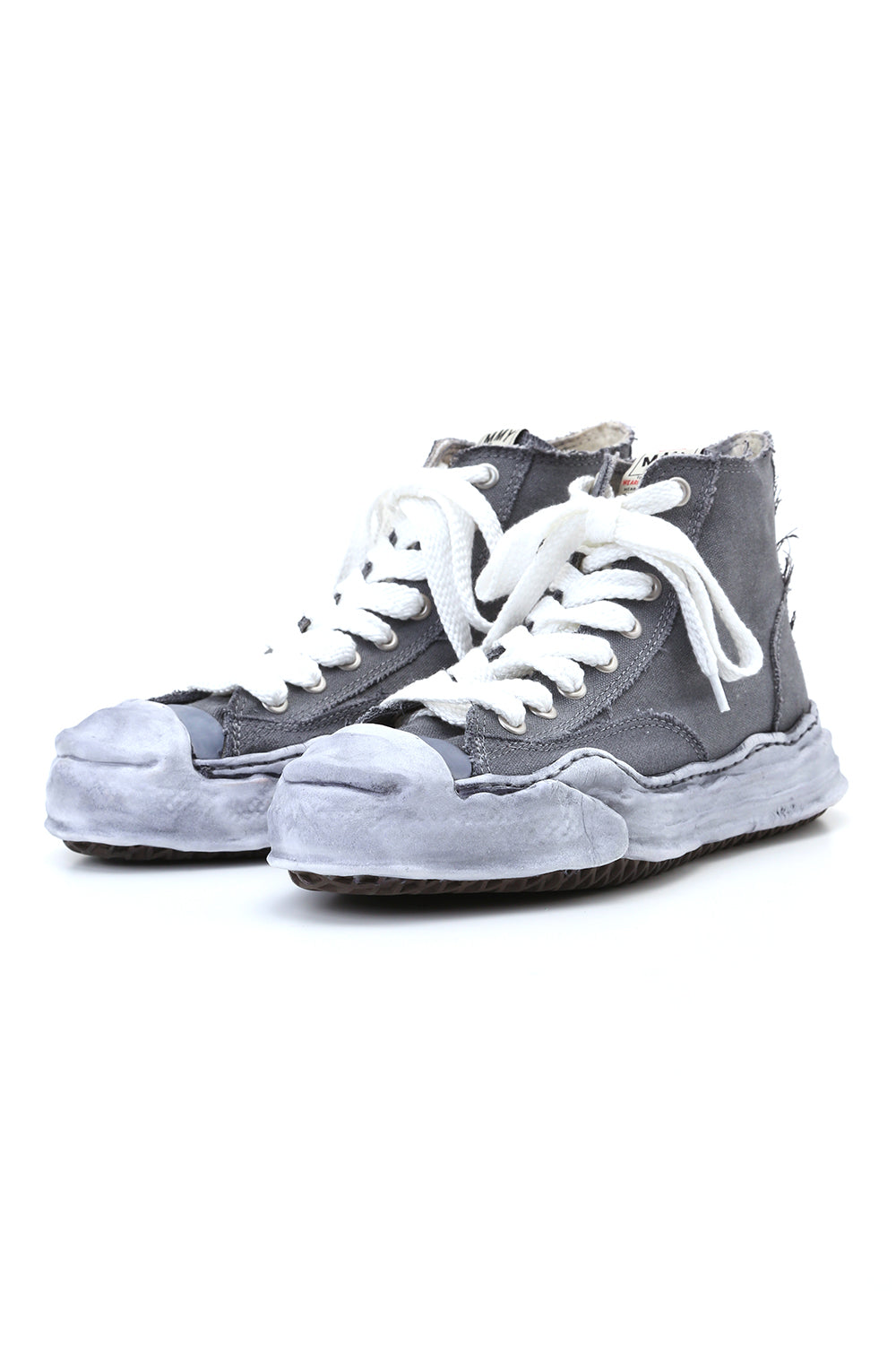 Original sole Toe cap sneaker HI over dyed Black
