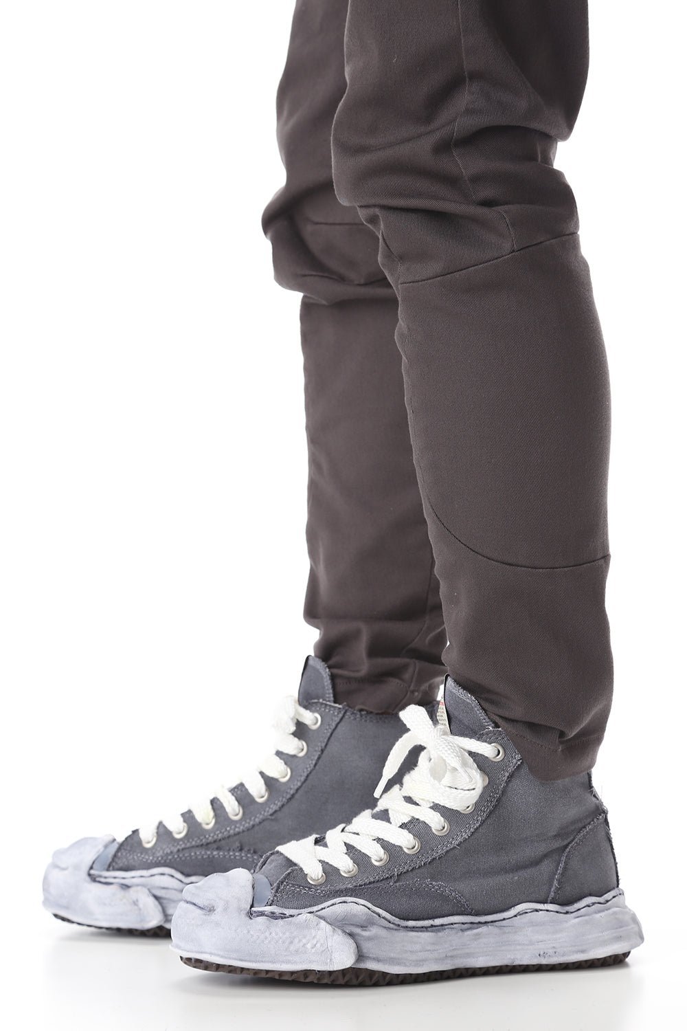 Original sole Toe cap sneaker HI over dyed Black