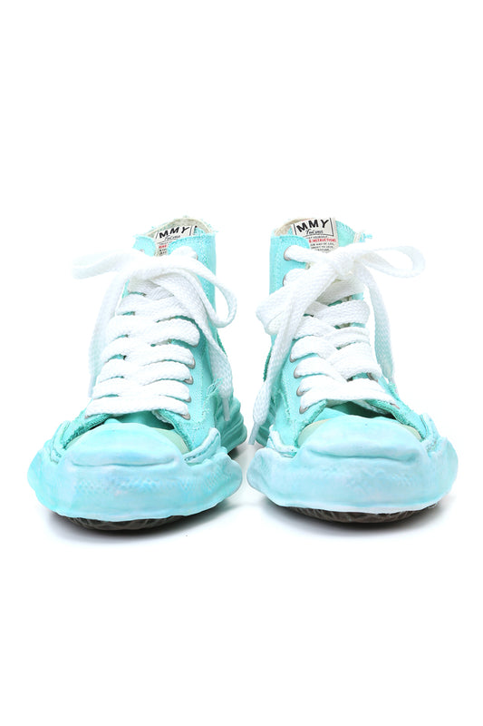 Original sole Toe cap sneaker HI over dyed Emerald