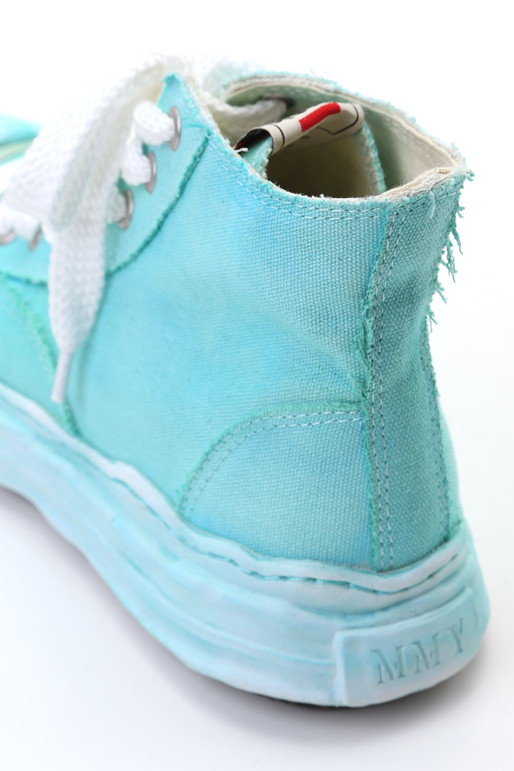 オリジナルソール トゥカップ スニーカー ハイカット オーバーダイ Emerald