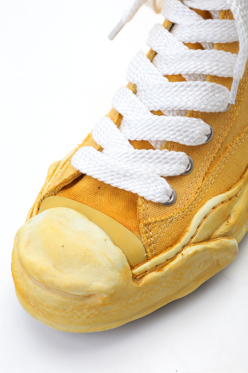 Original sole Toe cap sneaker HI over dyed Yellow