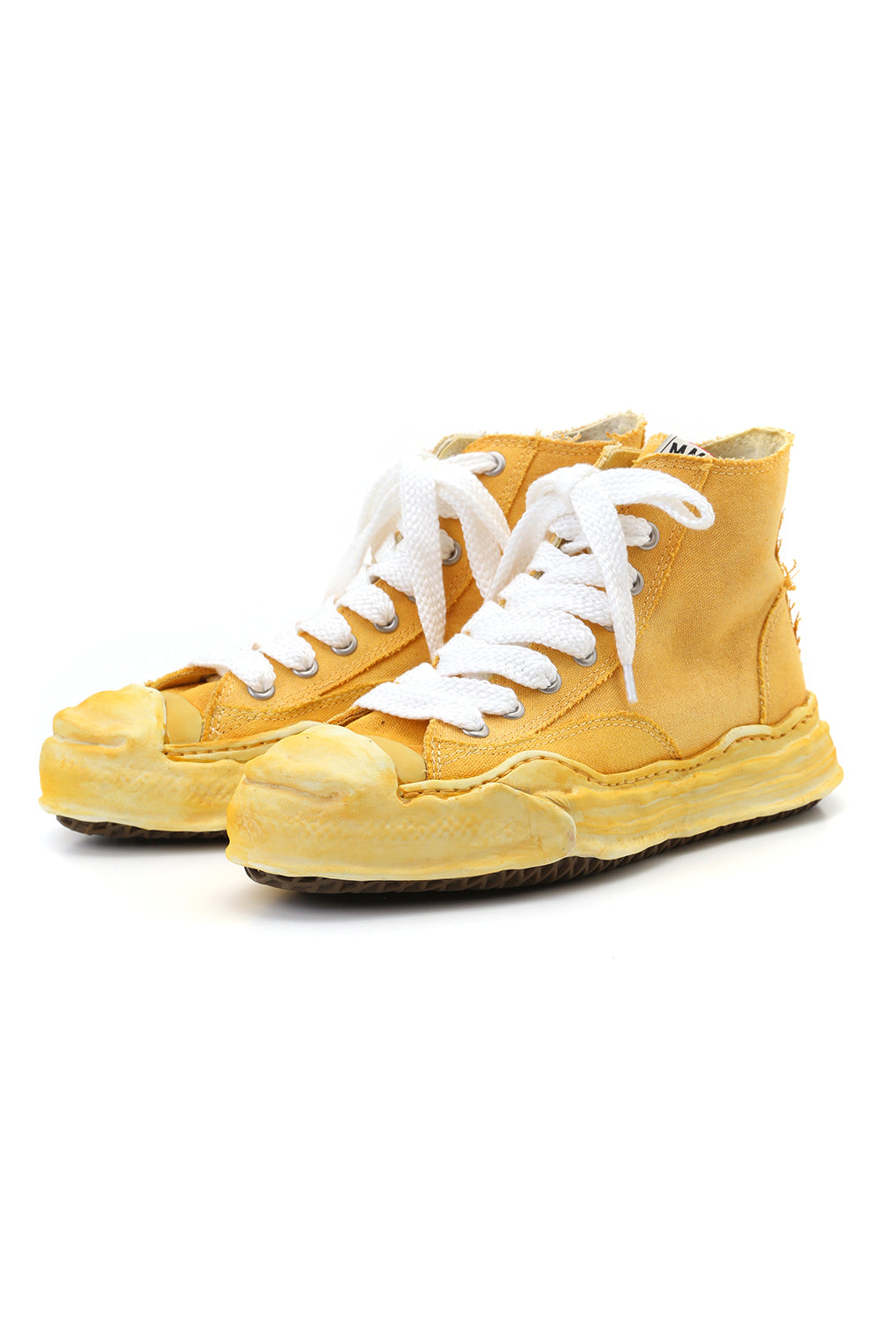 Original sole Toe cap sneaker HI over dyed Yellow