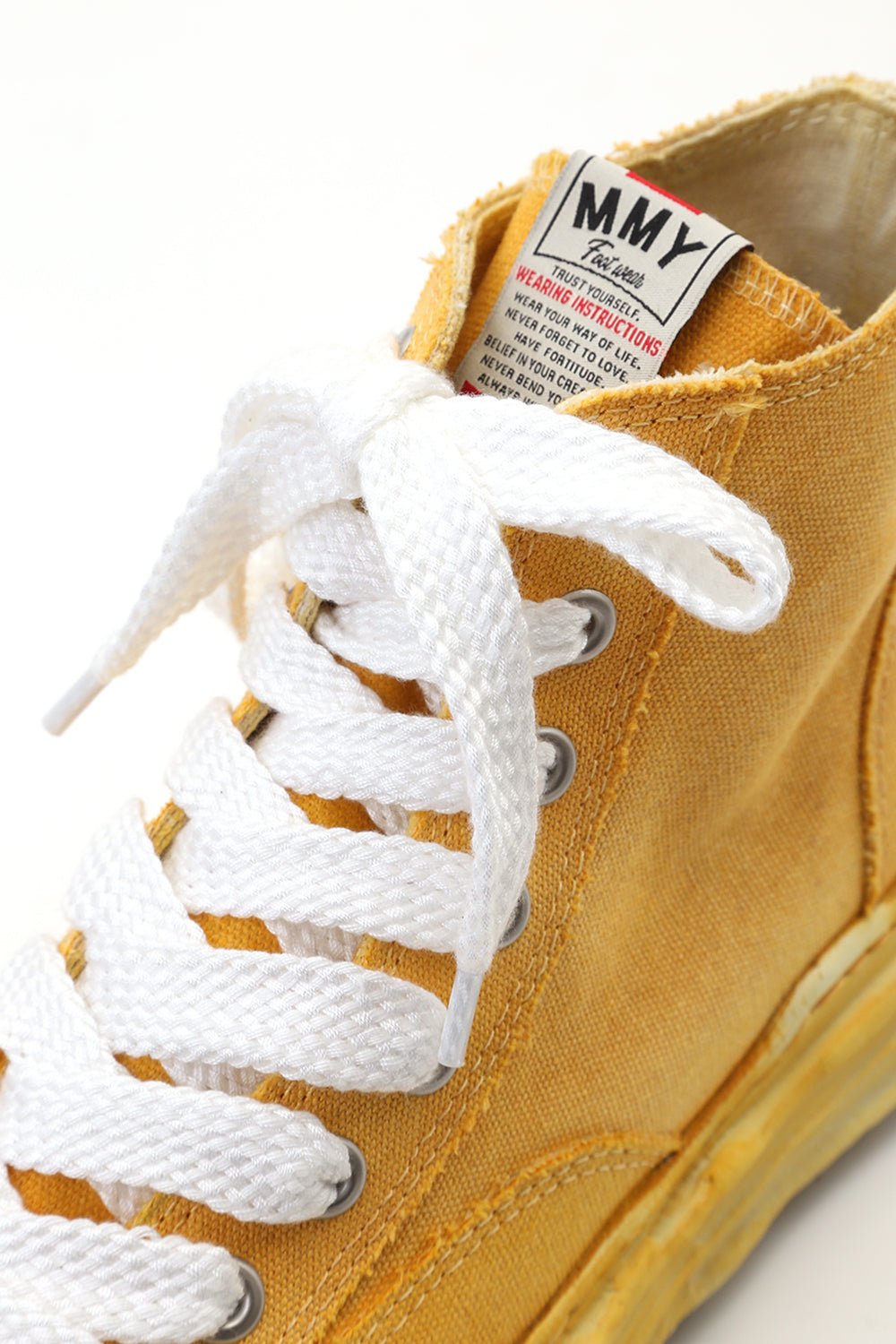 Original sole Toe cap sneaker HI over dyed Yellow
