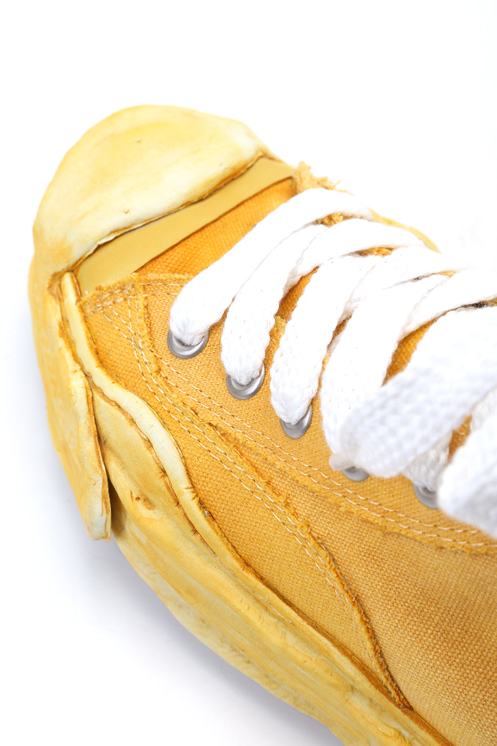 Original sole Toe cap sneaker HI over dyed Yellow