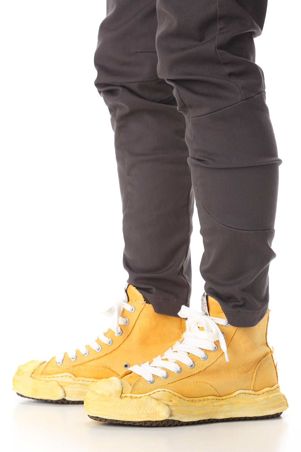 Original sole Toe cap sneaker HI over dyed Yellow