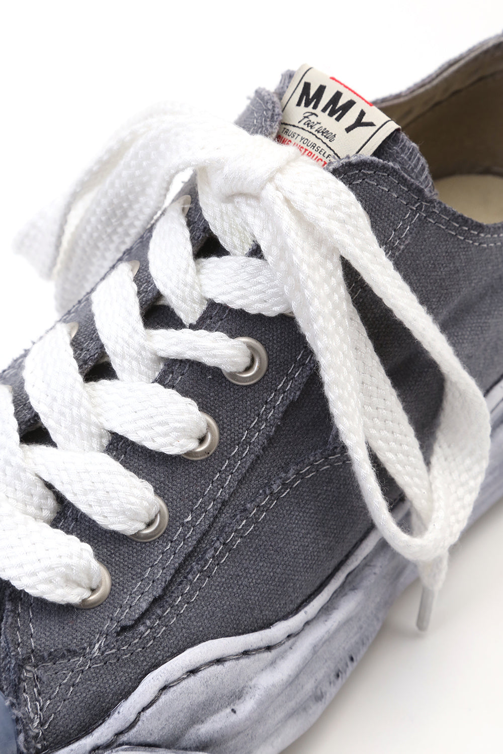 Original sole Toe cap sneaker LOW over dyed Black Delivery Early of November