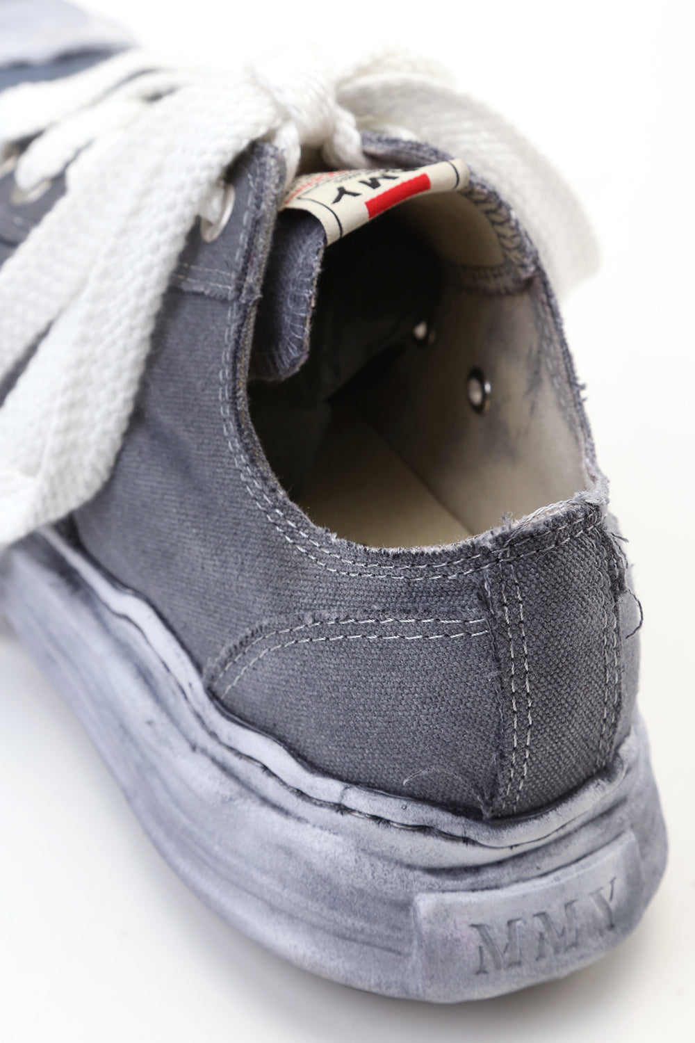 Original sole Toe cap sneaker LOW over dyed Black Delivery Early of November