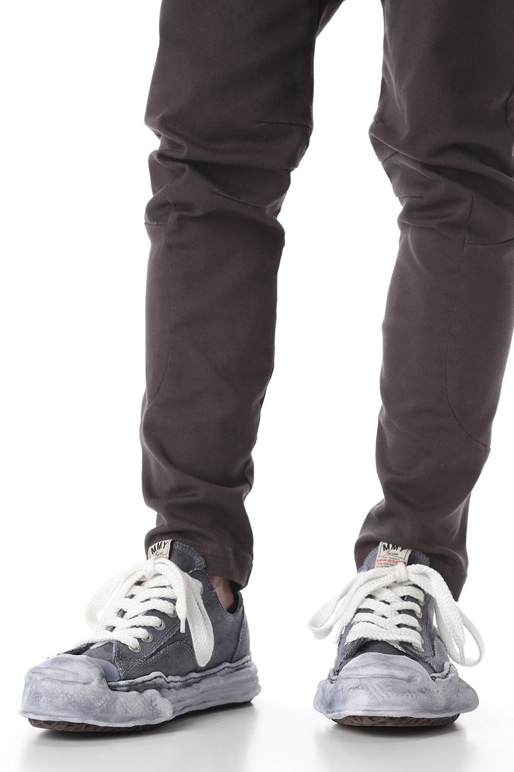 Original sole Toe cap sneaker LOW over dyed Black Delivery Early of November