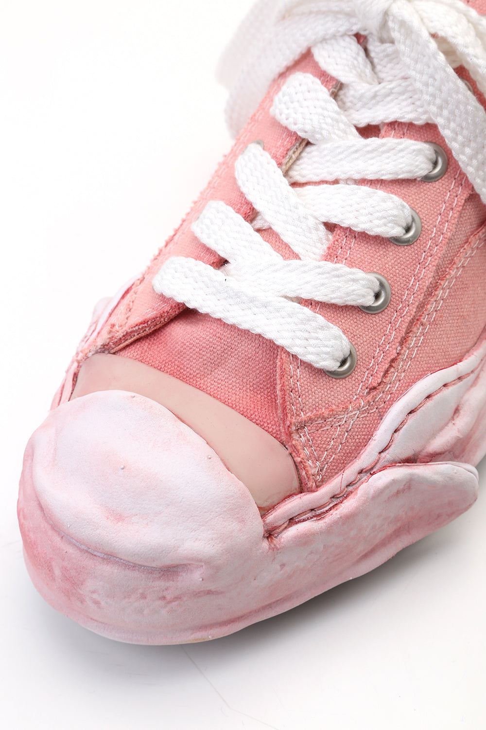 Original sole Toe cap sneaker LOW over dyed Pink